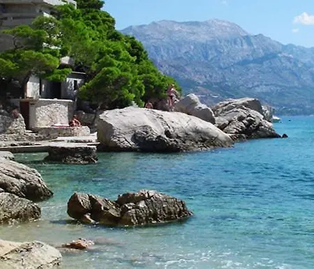 Amazing View Over The Beach Omis Exterior photo